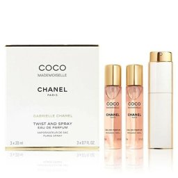 Chanel Coco Mademoiselle EDP refillable 20 ml + EDP refill 2 x 20 ml