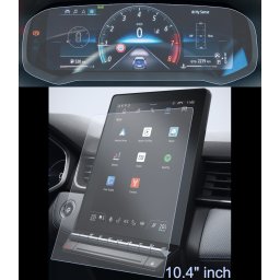 Renault Captur 2 2024+ Set Folii de Protectie Ceasuri si Navigatie 10.4" inch - HD-Premium FoliaTa