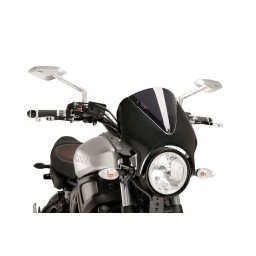 Windshield PUIG RETROVISION carbon look dark smoke