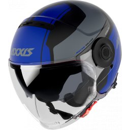 JET helmet AXXIS RAVEN SV ABS milano matt blue L