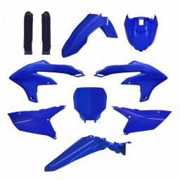 Kit plastice POLISPORT Blue yam98 pentru YAMAHA YZ 250 F 2024-2025, YAMAHA YZ 450 F 2023-2025