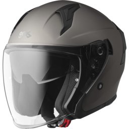Jet helmet GMS VECTUS matt titanium XS
