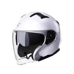 Open face helmet STORMER RIVAL white pearly M