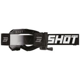 Goggles SHOT ASSAULT 2.0 ROLL-OFF SOLID black glossy