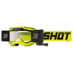 Goggles SHOT ASSAULT 2.0 ROLL-OFF SOLID neon yellow glossy