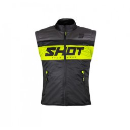 Body warmer SHOT LITE black neon yellow XL