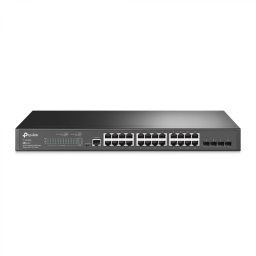 Switch TP-Link cu management L2, 24 Porturi Gigabit, 4 x SFP Gigabit TL-SG3428 (timbru verde 2 lei)