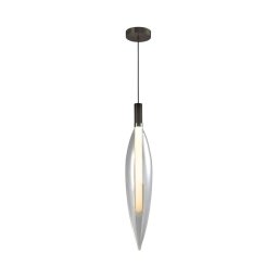 Lustră pe cablu NORDIC 1xG9/5W/230V negru/transparent