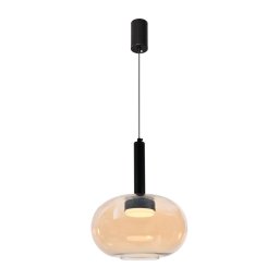 Pendul pe cablu BUENO 1xGX53/9W/230V Ø 25 cm, bej fumuriu