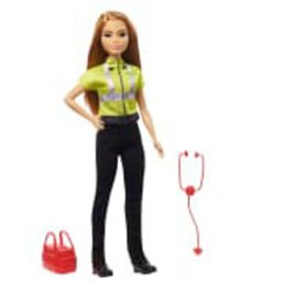 Papusa barbie, paramedic, 29 cm, 3 ani+