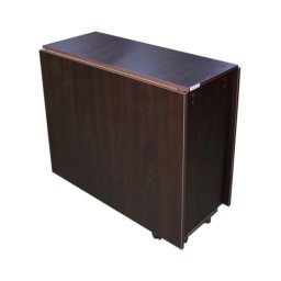 Masa plianta Mini wenge, 170 x 77 x 80 cm