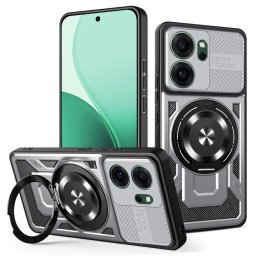 Husa de protectie Techsuit RuggedCam compatibil cu Oppo Reno14 F / Reno14 FS 5G, Gri