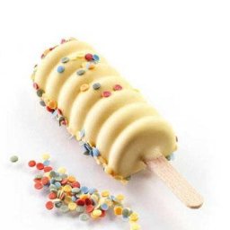 Forma Silicon pentru Inghetata si Desert pe Bat Tango Mini, 2 forme x 8 cavitati 6.7 x 3.2 x H 2.2 cm
