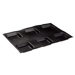 Forma Silicon Microforata 30x40 cm, 6+6 Cavitati Patrate 8.5x8.5xH2 cm, Set 2 Buc