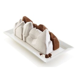 Forma Silicon 3D pentru Chec si Rulada Arctic 25 x 9.2 x H 8.7 cm, 2 x 500 ml