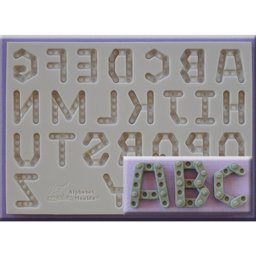 Mulaj Silicon Alfabet Micul Constructor H 2.2 cm
