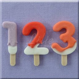 Mulaj Silicon Cifre Stil LollyPops H 2.9 cm