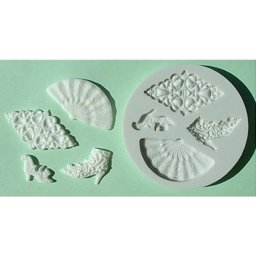 Mulaj Silicon Fashion Vintage, O 2.5 - 4.5 cm, 4 Subiecte