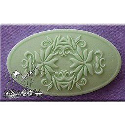 Mulaj Silicon Medalion Clasic Oval 6.8 x 4 cm