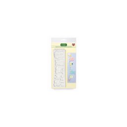 Mulaj Silicon Haine Bebe 8 Subiecte 5 - 1 x 4 - 0.3 cm