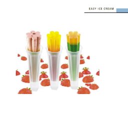Forma Silicon Inghetata Lolly, 3 forme silicon x O 4.1 x H 20 cm, 72 ml