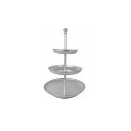 Suport Bufet, Candy Bar TUTTI FRUTTI,O 28-22-16 x H 45 cm, Aluminiu Bronz