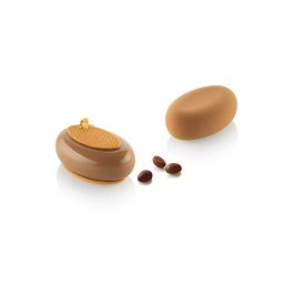 Forma Silicon Oval 8 x 5.2 x H 3 cm, 6 cavitati x 80 ml + decupator