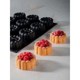 Forma Pavoflex 30x40 Charme O 7.8 x H 3.8 cm, 12 cavitati, 140 ml
