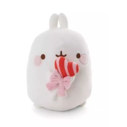 Jucărie de pluș Molang, iepuraș cu acadea - 16 cm