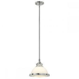 Pendul Amelia S, crom, 1xE27, D:29,2 cm, HK-AMELIA-P-S-CM