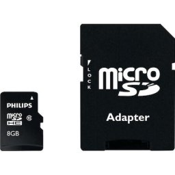 Card memorie Philips MicroSDHC Card 8GB Class 10 UHS-I U1 incl. Adapter