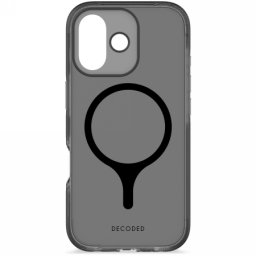 Husa Decoded DropTec Transparent Backcover MagSafe case for iPhone 17 - black