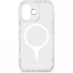 Husa Decoded DropTec Transparent Backcover MagSafe Case for iPhone 17 - Transparent