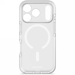 Husa Decoded DropTec Transparent Backcover MagSafe Case for iPhone 17 Pro - Translucent