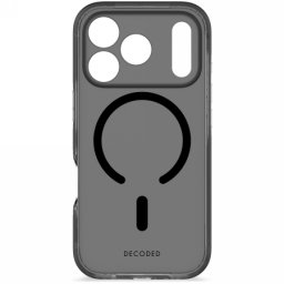 Husa Decoded DropTec Transparent Backcover MagSafe case for iPhone 17 Pro - black