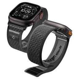 Curea Spigen Athlex Air 2 Active Band pentru Apple Watch 44-49mm, black gray