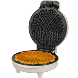 Aparat de facut vafe si gofre WM-1000S, capacitate 5 forme, 1000 W, Lunar Bej