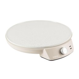 Aparat pentru preparat clatite PM-1200S, plita 30 cm, putere 1200 W, Lunar Bej