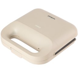 Sandwich maker Sandwich maker TS-750S, putere 750W, suprafata antiaderanta, indicator LED, Maner Rece, Lunar Bej