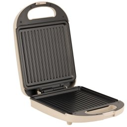 Sandwich maker Sandwich maker TS-1504S, putere 1500 W, suprafata antiaderanta, indicator LED, Lunar Bej