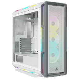 Carcasă CORSAIR iCUE 5000T RGB, Tempered Glass, Mid-Tower, ATX, White