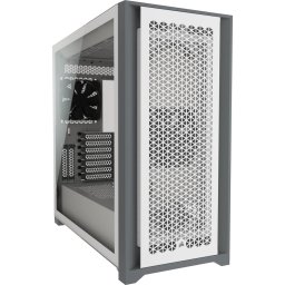 Carcasă CORSAIR 5000D Airflow, Tempered Glass, Mid-Tower E-ATX, White