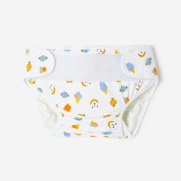 Scutec lavabil Summer Înghețate Alb