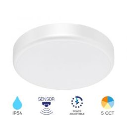 Led Plafoniera D:280mm 20W 2000lm 2700-3000-4000-5000-6500K Alb reglabil