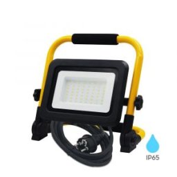 Proiector Led 6500K 50W 4200lm Alb Rece