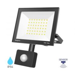 Proiector Led 6500K 50W 4250lm Alb Rece