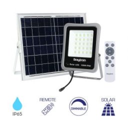 Proiector solar 6500K 100W Alb Rece