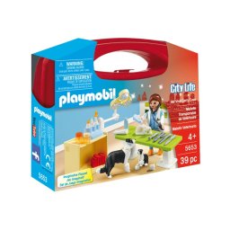 Playmobil - Set Portabil - In Vizita La Veterinar