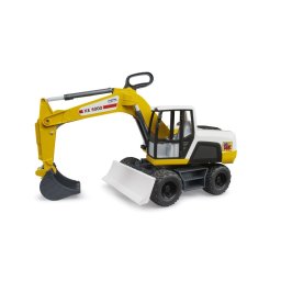 Bruder excavator galben