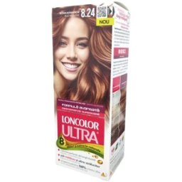 Vopsea de Par Loncolor Ultra 8.24 Ultra Blond Aramiu Rose, 100 ml